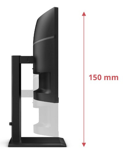 AOC E4 CU34E4CV computer monitor 86.4 cm (34") 3440 x 1440 pixels UltraWide Quad HD LCD Black