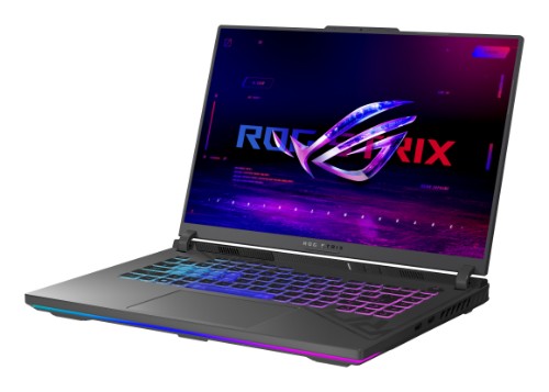ASUS ROG Strix G16 G614PR-RV003W Copilot+ PC AMD Ryzen™ 9 7940HX Laptop 40.6 cm (16") WUXGA 32 GB DDR5-SDRAM 1 TB SSD NVIDIA GeForce RTX 5070 Ti Wi-Fi 6E (802.11ax) Windows 11 Home Belgian Black, Grey