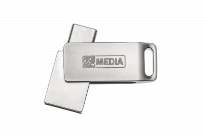 MyMedia MyDual USB 3.2 Gen 1 USB flash drive 128 GB USB Type-A / USB Type-C 3.2 Gen 1 (3.1 Gen 1) Silver