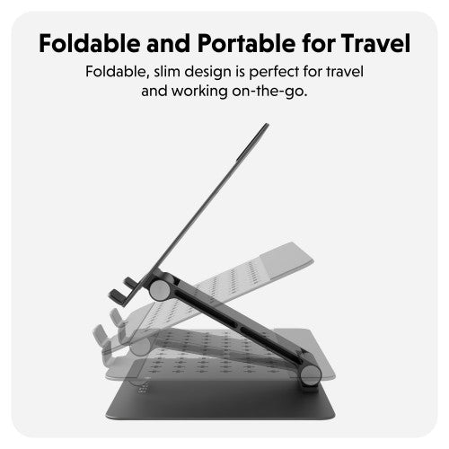 HYPER HS1150GYGL laptop stand Grey 40.6 cm (16")