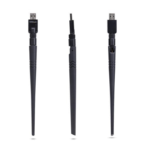 StarTech.com USB Bluetooth 5.3 Class 1 Adapter Dongle for PC/Laptop, Long-Range Connectivity for Keyboard, Mouse, Audio Streaming and PAN Networking, Windows/Linux