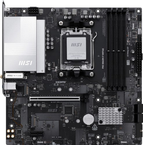 MSI PRO B840M-P WIFI6E motherboard AMD B840 Socket AM5 micro ATX