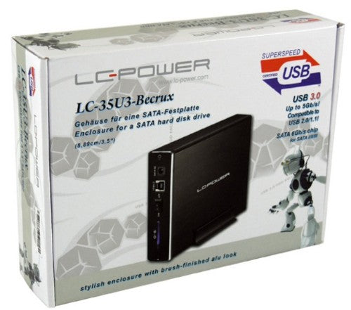LC-Power LC-35U3-Becrux Black 3.5"
