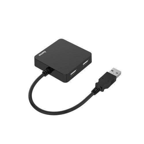 Hama 00200121 interface hub USB 2.0 480 Mbit/s Black