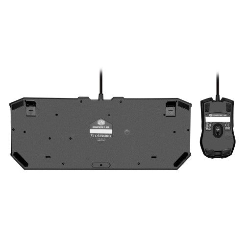 Cooler Master Peripherals DEVASTATOR 3 RGB keyboard Gaming USB QWERTZ German Black