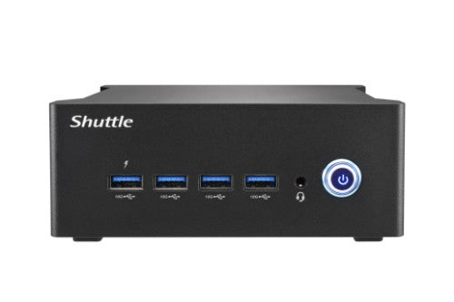 Shuttle Nano PC NA10H7, AMD Ryzen™ 7-8845HS APU, Radeon780M , 2xHDMI, 2xUSB-C 4.0(DP), 2x2.5Gbit LAN, 24/7 permanent operation, incl. VESA