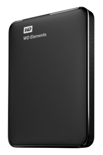 Western Digital Elements Portable external hard drive 4 TB 2.5" USB 3.2 Gen 1 (3.1 Gen 1) Black
