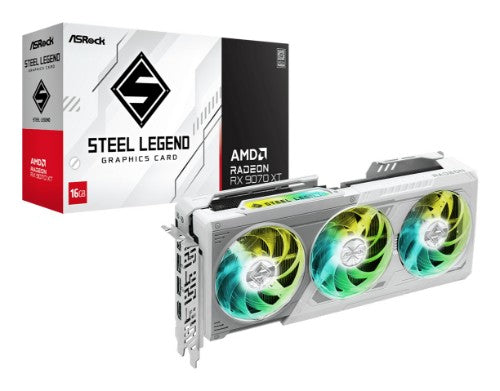 Asrock Steel Legend Radeon RX 9070 XT AMD 16 GB GDDR6