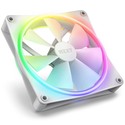 NZXT F140 RGB DUO Fan 14 cm White 1 pc(s)