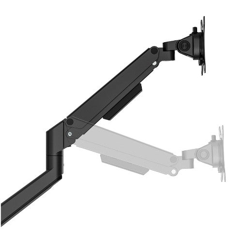 Neomounts DS70-250BL2 Monitor arm 17-32" - gas spring - Topfix - 180°-stop