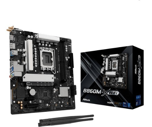 Asrock B860M-X WiFi Intel B860 LGA 1851 (Socket V1) micro ATX
