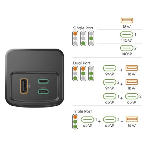 Hama High Power Lithium-Ion (Li-Ion) 24000 mAh Grey