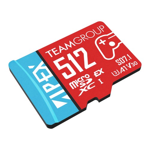 Team Group 512GB Apex SD7.1 MicroSDXC Express Card, Nintendo Switch 2 Ready, 800MB/s UHS