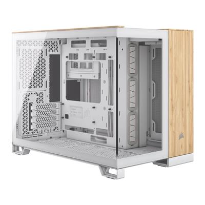 Corsair CC-9011288-WW computer case Midi Tower Bamboo, White