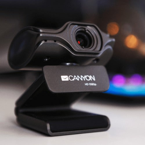Canyon CNS-CWC6N webcam 3.2 MP 2048 x 1536 pixels USB 2.0 Black