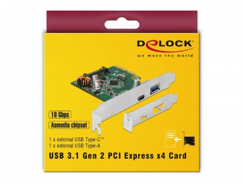 DeLOCK 90299 interface cards/adapter Internal USB 3.2 Gen 1 (3.1 Gen 1)