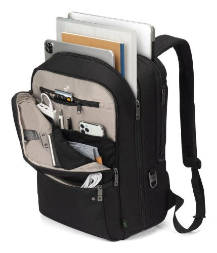 DICOTA D32163-RPET laptop case 43.9 cm (17.3") Briefcase Black