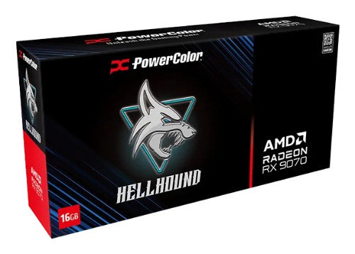 PowerColor Hellhound Radeon RX 9070 AMD 16 GB GDDR6