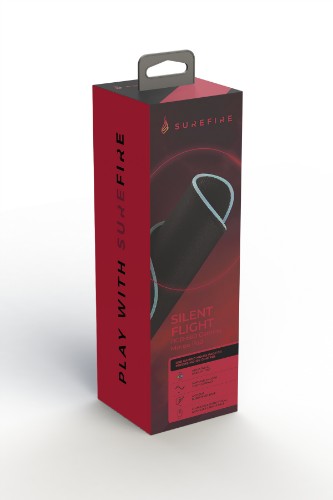 SureFire Silent Flight RGB-680 Gaming mouse pad Black