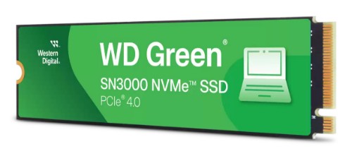 Western Digital Green WDS500G4G0E-00CPS0 internal solid state drive 500 GB M.2 PCI Express 4.0 NVMe QLC 3D NAND