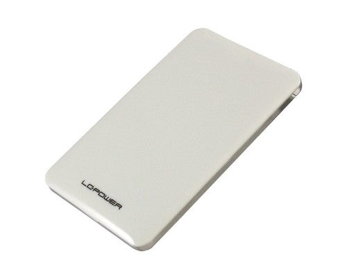 LC-Power LC-25U3-7W storage drive enclosure Aluminium, White 2.5"