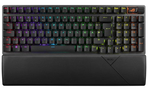 ASUS ROG Strix Scope II 96 Wireless keyboard Gaming USB + RF Wireless + Bluetooth QWERTY UK English Black