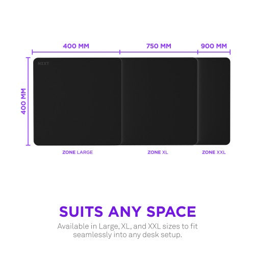 NZXT MM-LRGSP-BK mouse pad Gaming mouse pad Black