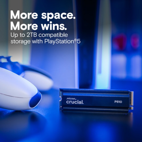 Crucial CT2000P510SSD5 internal solid state drive 2 TB M.2 PCI Express 5.0 NVMe TLC