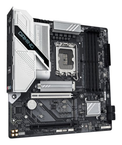 GIGABYTE Z890M GAMING X Motherboard - Supports Intel Core Ultra (Series 2) CPUs, 8+1+2 phases VRM, up to 8800MHz DDR5 (OC), 1xPCIe 5.0 + 2xPCIe 4.0, 2.5GbE LAN, USB 3.2 Gen 1