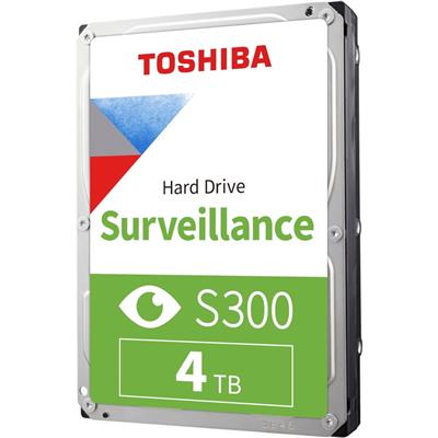 Toshiba S300 Surveillance internal hard drive 4 TB 5400 RPM 128 MB 3.5" Serial ATA III