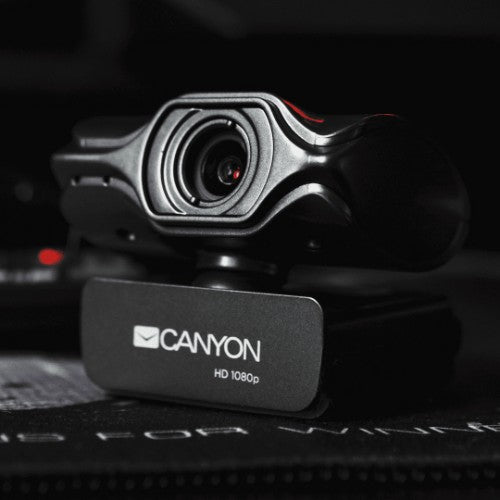 Canyon CNS-CWC6N webcam 3.2 MP 2048 x 1536 pixels USB 2.0 Black