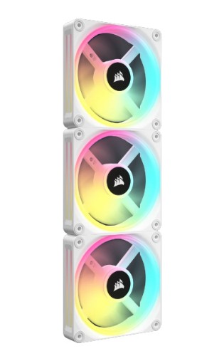 Corsair iCUE LINK QX120 RGB Computer case Fan 12 cm White 3 pc(s)
