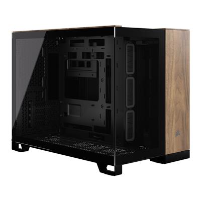 Corsair CC-9011286-WW computer case Midi Tower Black, Walnut