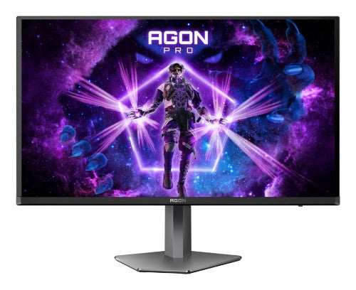 AOC AGON PRO AG276QKD2 computer monitor 67.3 cm (26.5") 2560 x 1440 pixels Quad HD QD-OLED Black, Grey