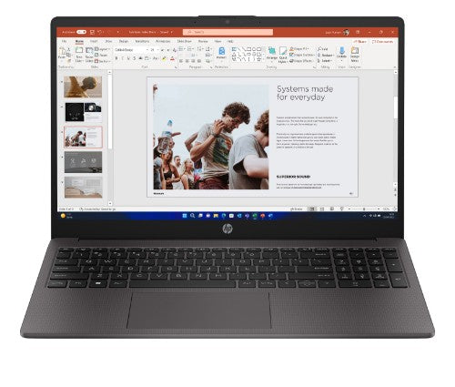 HP 255 G10 AMD Ryzen™ 5 7530U Laptop 39.6 cm (15.6") Full HD 16 GB DDR4-SDRAM 512 GB SSD Wi-Fi 6 (802.11ax) Windows 11 Home Silver
