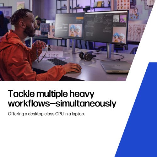 HP ZBook Fury G1i Data Science Intel Core Ultra 9 285HX Mobile workstation 40.6 cm (16") WUXGA 64 GB DDR5-SDRAM 1 TB SSD NVIDIA RTX PRO 4000 Blackwell Wi-Fi 7 (802.11be) Windows 11 Pro AI PC, AI Workstation Silver