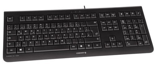 CHERRY KC 1000 keyboard USB Swiss Black