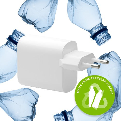 dbramante1928 re-charge Pro - EU Wall Charger - 2x USB-C 30W - W