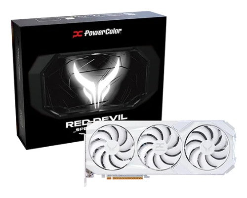 PowerColor Red Devil Radeon RX 9070 XT Spectral White AMD 16 GB GDDR6