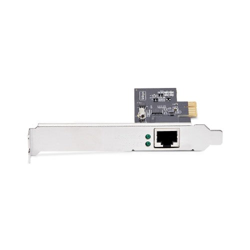 StarTech.com 1-Port 2.5Gbps NBASE-T PCIe Network Card, Intel® I225-V, Single-Port Computer Network Card, Ethernet MultiGigabit NIC, PCI Express Server LAN Card