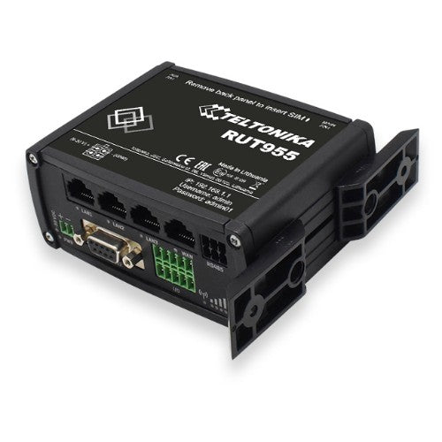 Teltonika PR5MEC12 mounting kit Black Acrylonitrile butadiene styrene (ABS), Plastic