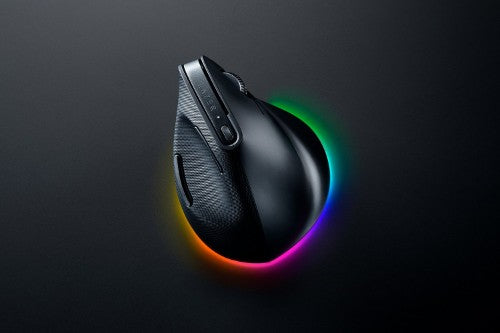 Razer Pro Click V2 Vertical mouse Universal Right-hand RF Wireless + Bluetooth + USB Type-C Optical 30000 DPI