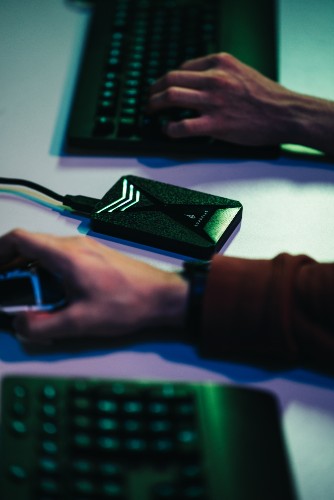 SureFire Gaming 512 GB Black, Grey