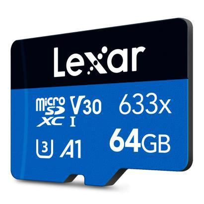 Lexar MEMORY MICRO SDXC 64GB UHS-I/LMS0633064G-BNNNG MicroSD