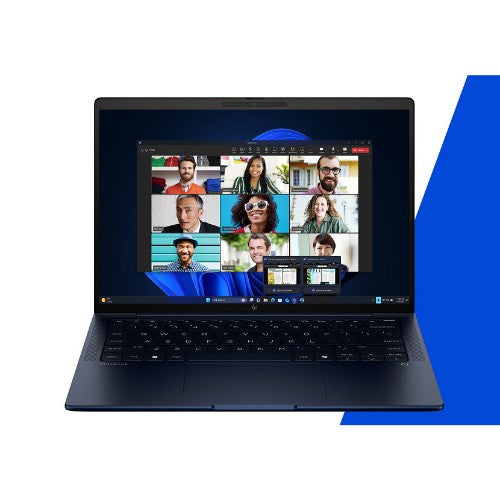 HP EliteBook X G1i 14 inch Notebook Next Gen AI PC Wolf Pro Security Edition Intel Core Ultra 7 258V Laptop 35.6 cm (14") 2.5K 32 GB LPDDR5x-SDRAM Wi-Fi 7 (802.11be) Windows 11 Pro Blue