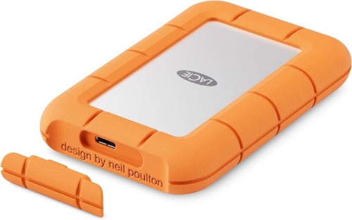 LaCie STMF2000400 external solid state drive 2 TB Grey, Orange