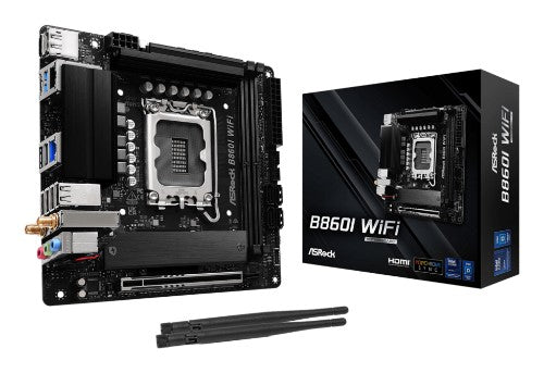 Asrock B860I WiFi Intel B860 LGA 1851 (Socket V1) mini ITX
