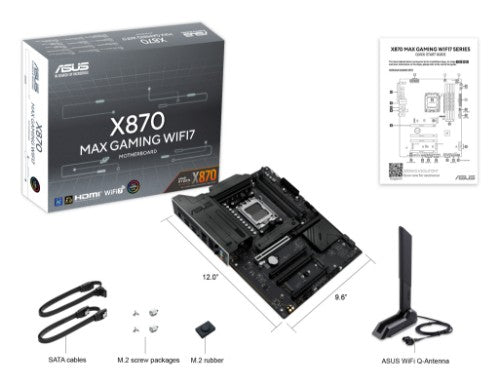 ASUS X870 MAX GAMING WIFI7 AMD X870 Socket AM5 ATX