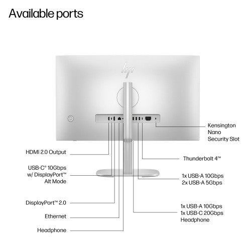 HP EliteStudio 8 All-in-One G1i 27 inch Desktop AI PC Intel Core Ultra 7 68.6 cm (27") 2560 x 1440 pixels 24 GB DDR5-SDRAM Windows 11 Pro Wi-Fi 7 (802.11be)