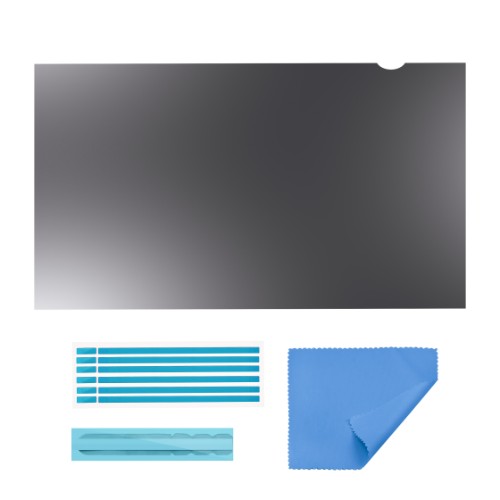 StarTech.com Monitor Privacy Screen for 23" Display - Computer Screen Security Filter - Blue Light Reducing Screen Protector Film - 16:9 Widescreen - Matte/Glossy - +/-30 Degree